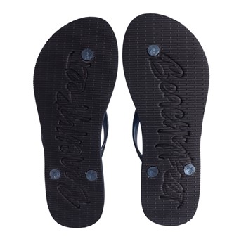BeachyFeet Dames Teenslippers Navy Shimmer 2 / 3