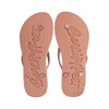 BeachyFeet Dames Teenslippers Rose Shimmer 2 / 3