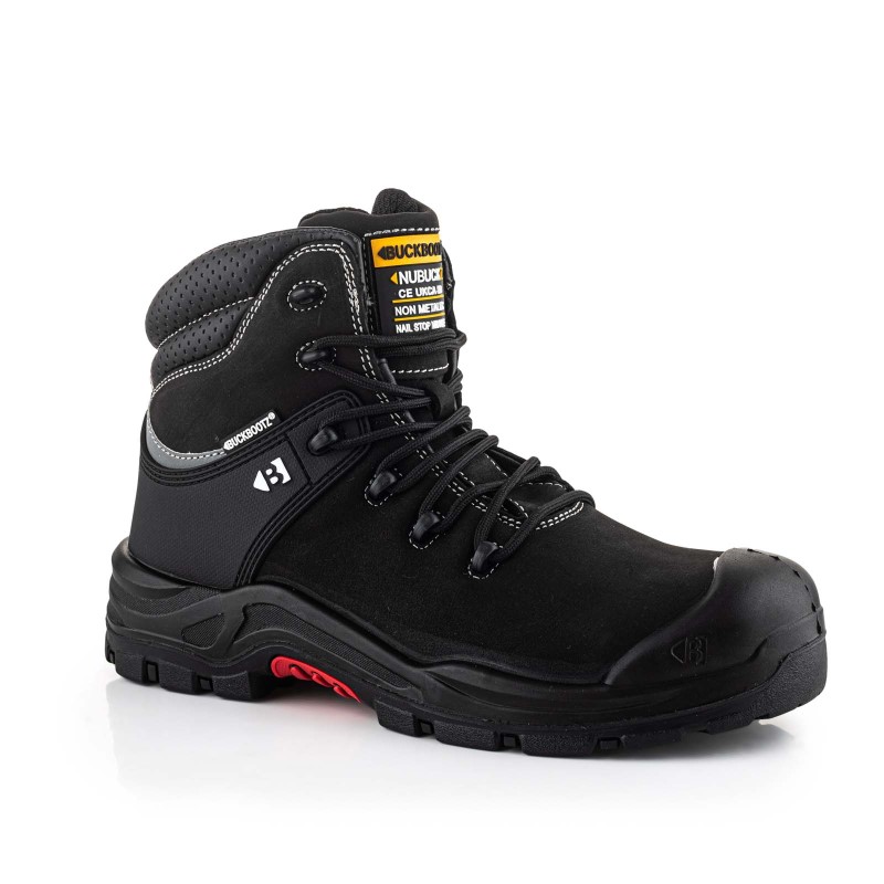 BuckBootz Nubuckz Instapper NKZ102BLK S3S 2.0 3 / 6