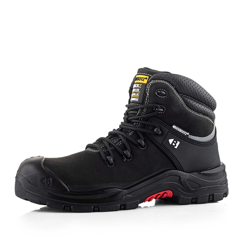 BuckBootz Nubuckz Instapper NKZ102BLK S3S 2.0 4 / 6