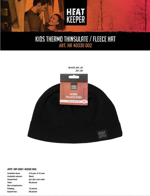 Heatkeeper Kids Thermo Fleece Muts 000140330002 3 / 3