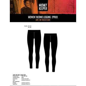 Heatkeeper Ladies Thermo Legging 2-PACK 000140222000 3 / 3