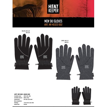 Heatkeeper Heren Ski Handschoenen 000140323002 4 / 4