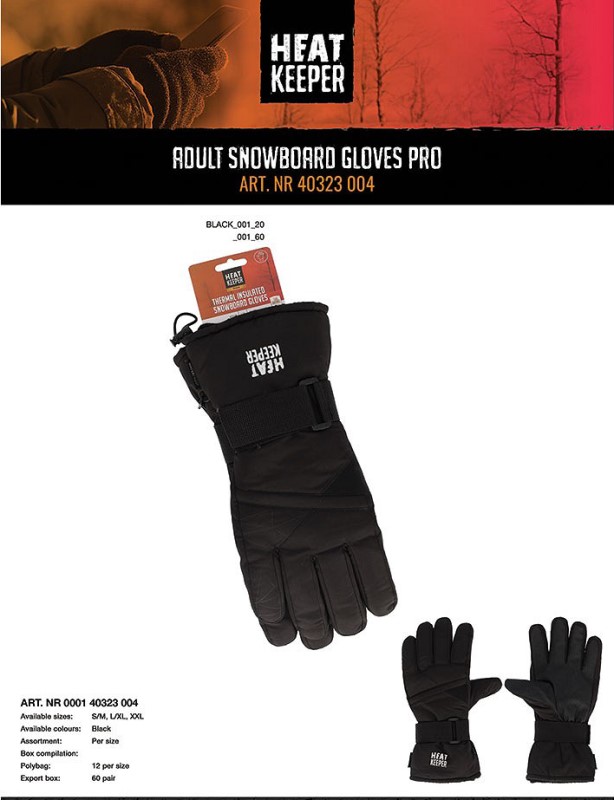 Heatkeeper Snowboard Handschoenen PRO 000140323004 4 / 4