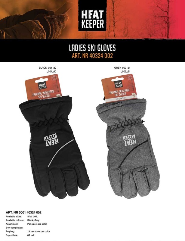 Heatkeeper Dames Ski Handschoenen 000140324002 4 / 4