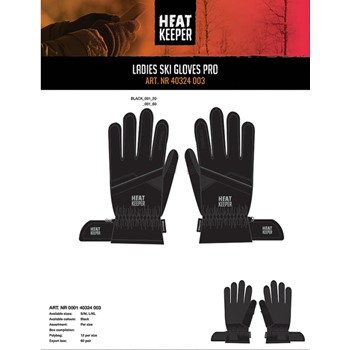 Heatkeeper Dames Ski Handschoenen PRO 000140324003 4 / 4
