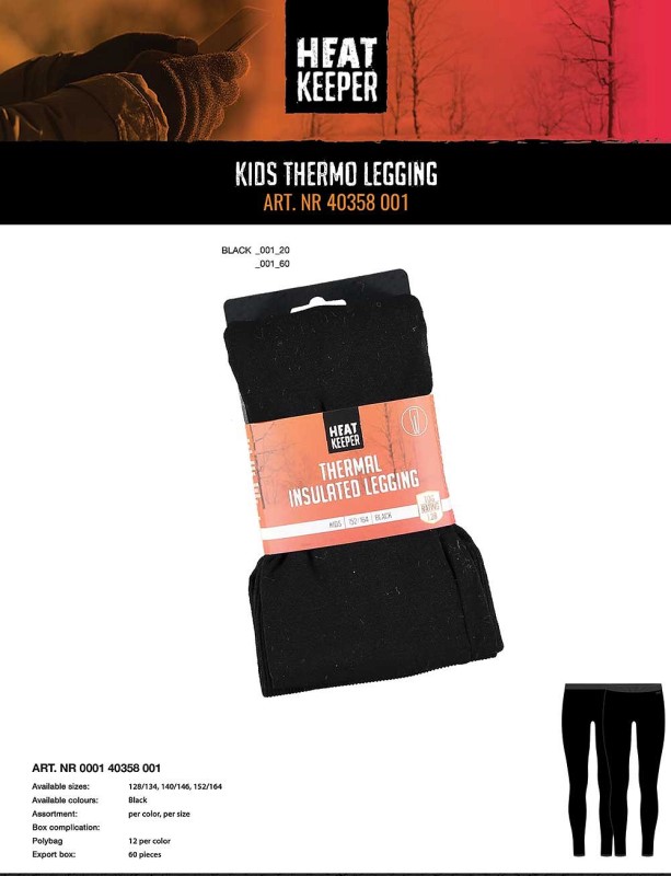 Heatkeeper Kids Thermo Legging 000140358001 4 / 4