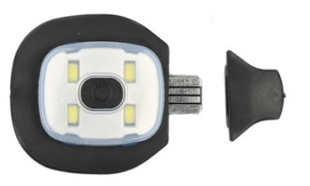 Commandomuts met LED lamp Heroplaadbaar (013676-LED3) 2 / 3