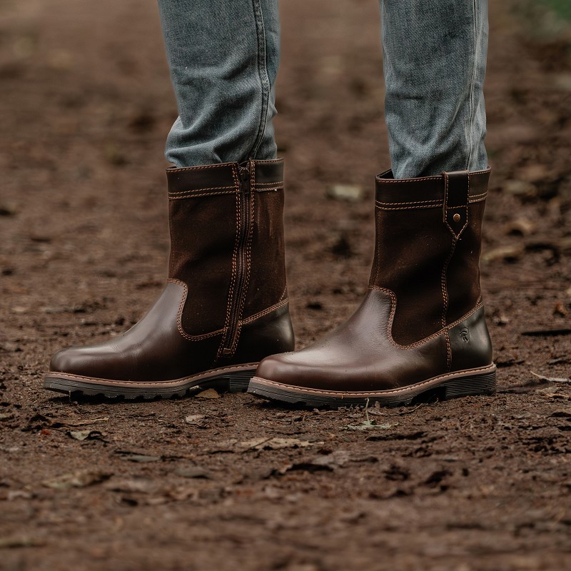 Horka Casual Laars Stratford 146121 Gevoerd Bruin 6 / 6