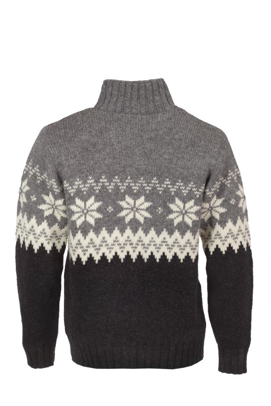 Pure Wool Trui Kees UJK-2402 Antraciet (najaar 2025) 2 / 2