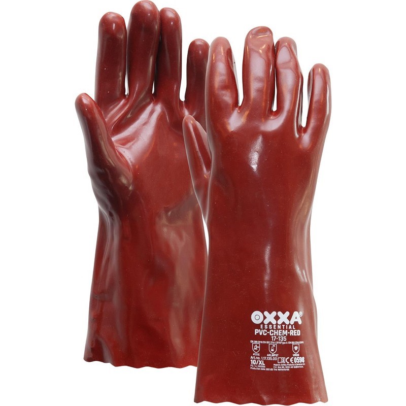 OXXA PVC-Chem-Red 17-135 Handschoenen 1 / 1