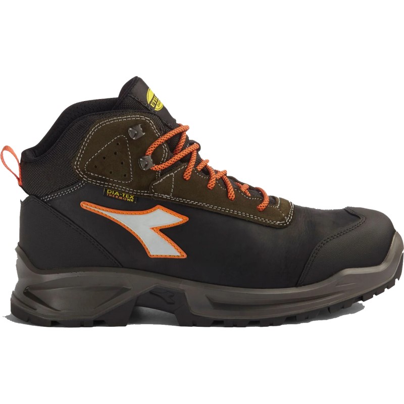 Diadora Sport Diatex 181120 Mid S3 (Zwart/Groen) 1 / 2