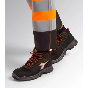 Diadora Sport Diatex 181120 Mid S3 (Zwart/Groen) 2 / 2