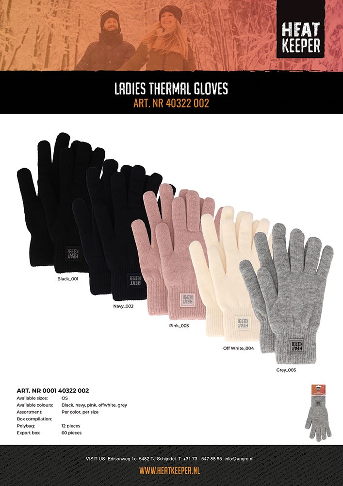 Heatkeeper Dames Thermal Handschoenen 000140322002 4 / 4
