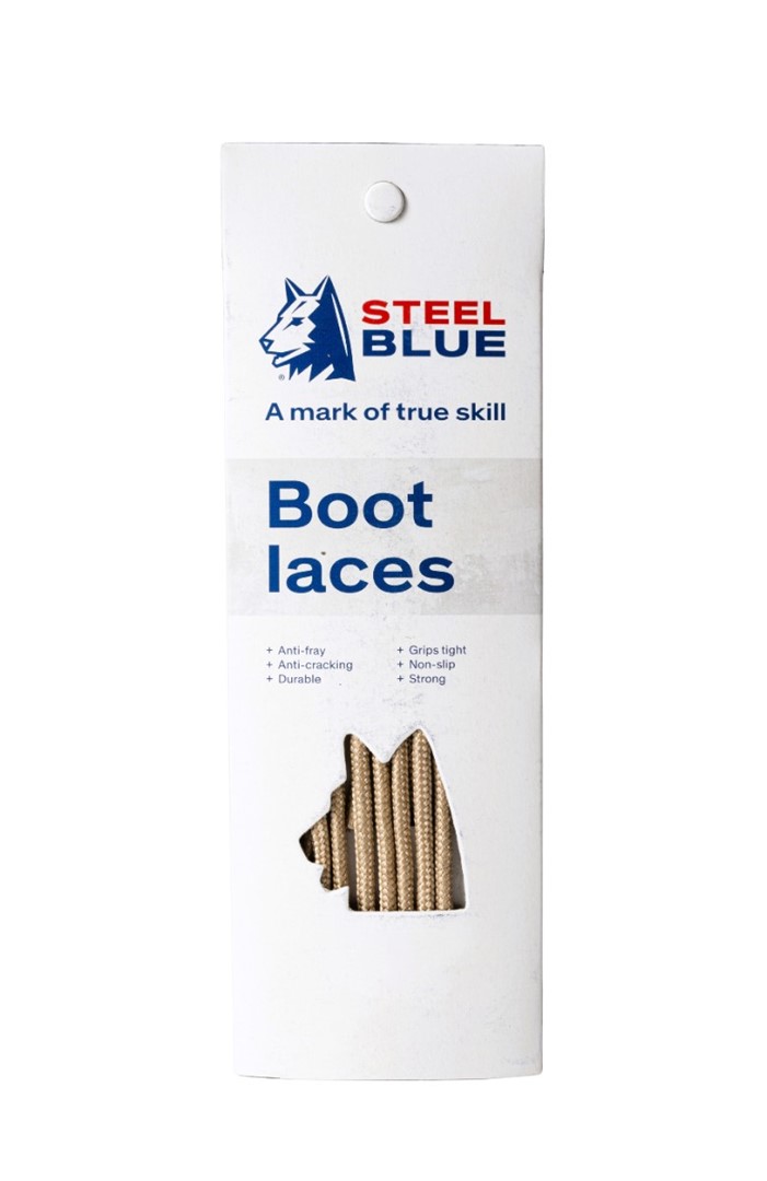 Steel Blue Veters/Laces Sand 110 cm 2 Paar (Dealers only) 1 / 1