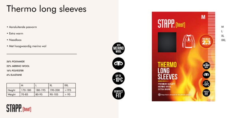 Stapp Heat Men Thermo Shirt 1-Pack 70306 4 / 6