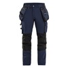 Blaklader Werkbroek 4-weg stretch X1900 19981644 Donkerblauw/Zwart 1 / 2