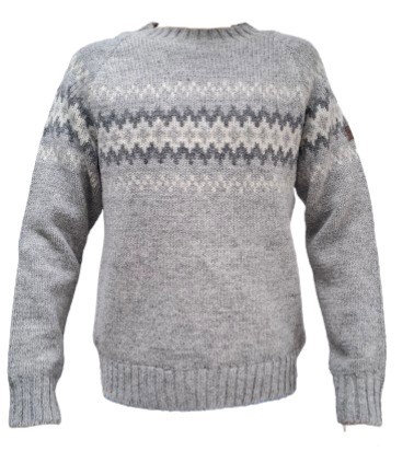 Pure Wool Trui Isa UJK-0426 Grijs 4 / 5