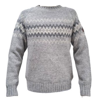 Pure Wool Trui Isa UJK-0426 Grijs 4 / 5