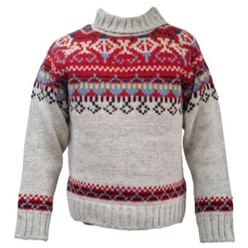 Pure Wool Trui Joa UJK-0525 Ecru (Voorkoop najaar 2025) 1 / 1