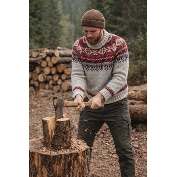 Pure Wool Trui Joa UJK-0525 Ecru 3 / 3