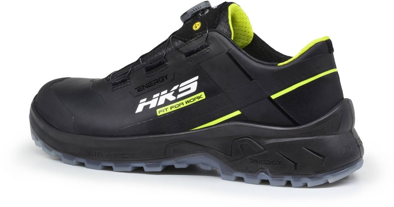 HKS AirGuard Neon Black BOA S3L 3 / 4