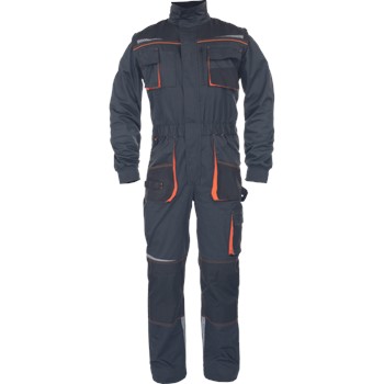 Cerva Emerton Stretch Overall 03560023 Grijs/Oranje 1 / 2