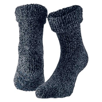 Apollo Unisex Wollen Homesokken 000124354000 Marine 2 / 3