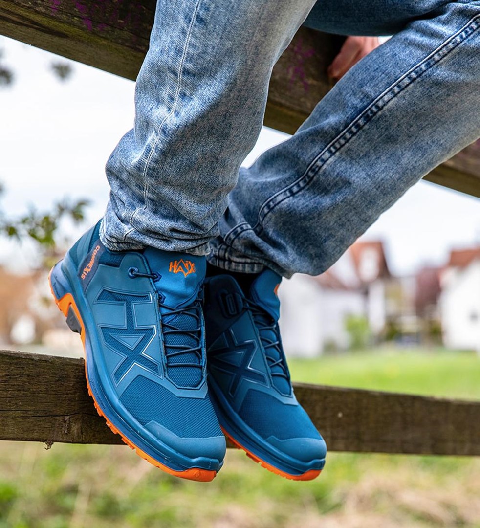 Haix Connexis Go 2.0 GTX low blue-orange 360023 3 / 3