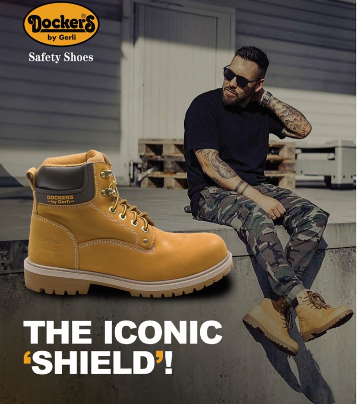 Dockers Shield S3S Hoog D0063 (WEEKAANBIEDING!) 4 / 4
