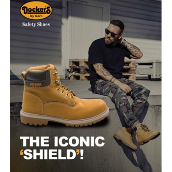 Dockers Shield S3S Hoog D0063 (WEEKAANBIEDING!) 4 / 4