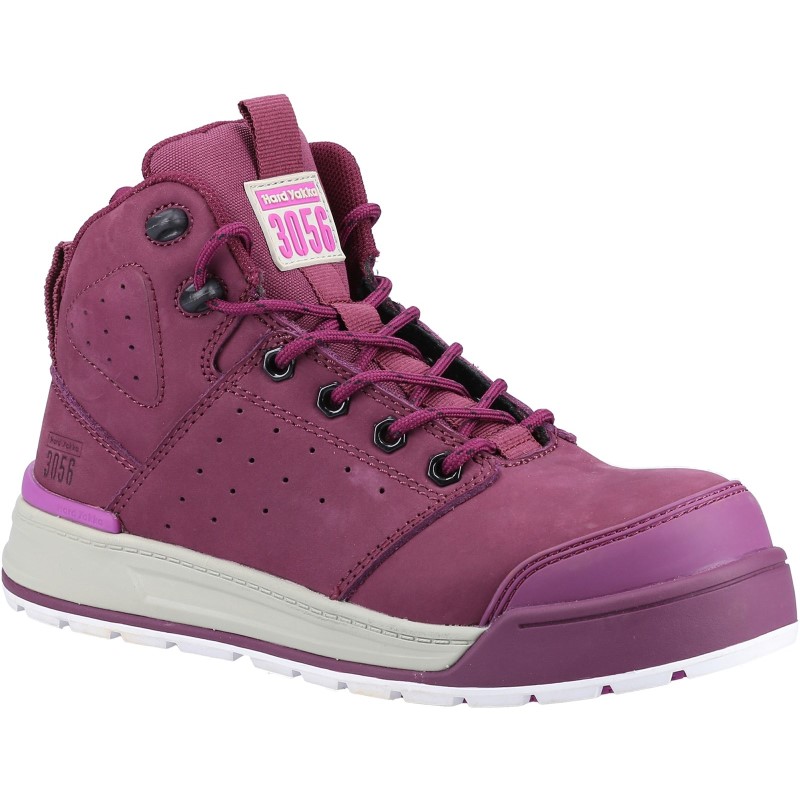 Hard Yakka Lace Zip Boot 3056 S1P Shiraz 1 / 6