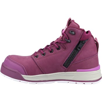 Hard Yakka Lace Zip Boot 3056 S1P Shiraz 2 / 6