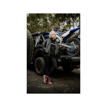 Hard Yakka Lace Zip Boot 3056 S1P Shiraz 5 / 6