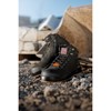 Hard Yakka Lace Zip Boot 3056 S1P Zwart/Paars 3 / 6