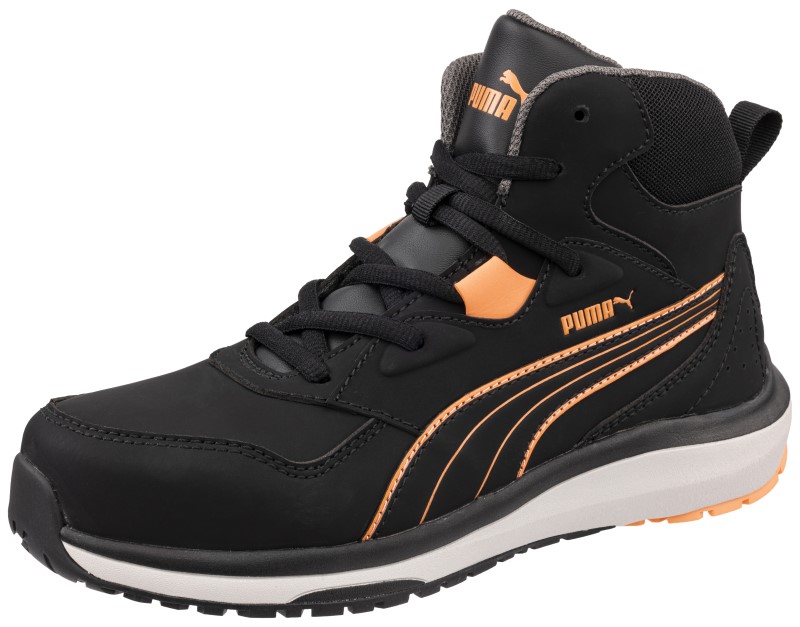 Puma Stepper Blk/peach Mid S3S 632940 3 / 6