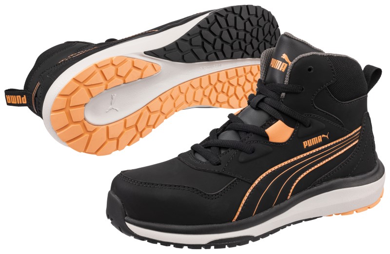 Puma Stepper Blk/peach Mid S3S 632940 6 / 6