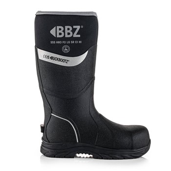 Buckbootz Neopreen Laars BBZ6000BKNM S5S Zwart 2 / 6