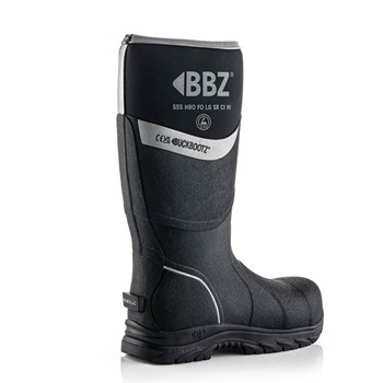 Buckbootz Neopreen Laars BBZ6000BKNM S5S Zwart 3 / 6