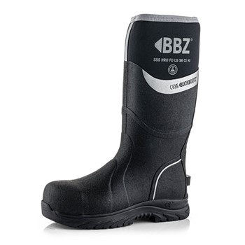 Buckbootz Neopreen Laars BBZ6000BKNM S5S Zwart 4 / 6