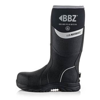 Buckbootz Neopreen Laars BBZ6000BKNM S5S Zwart 5 / 6