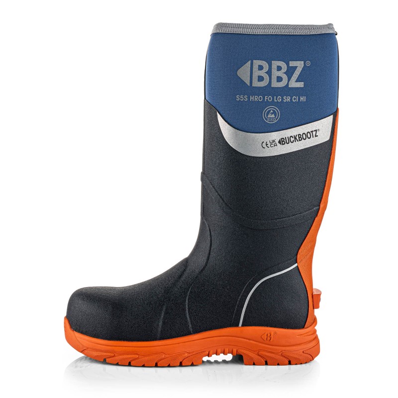 Buckbootz Neopreen Laars BBZ6000BLNM S5S Blauw 5 / 6