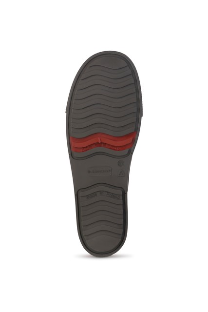 Dunlop PB0HH45 Amsterdammer bont gevoerde laars bordeauxrood 3 / 5