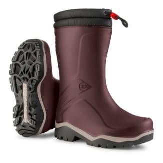 Dunlop MK0KV45 Blizzard Gevoerde Winterlaars Kids Rood 2 / 3