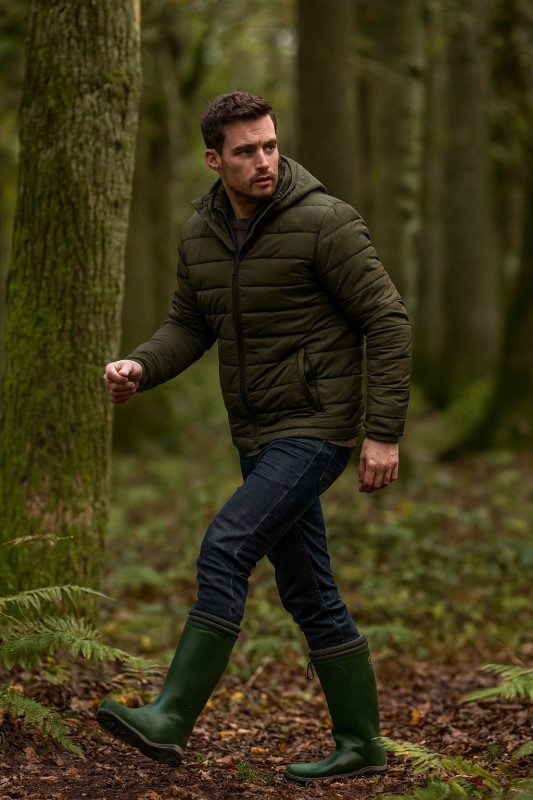 Dunlop MU0K45 Blizzard Gevoerde Winterlaars PVC Groen 2 / 2