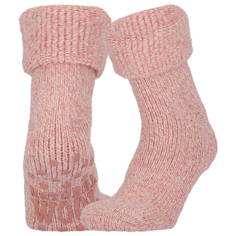 Apollo 000124354000 Wollen Homesokken Roze 2 / 3