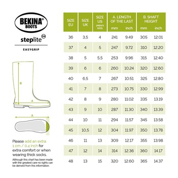 Bekina Steplite Easygrip Laars O4 Wit-Blauw 5 / 6