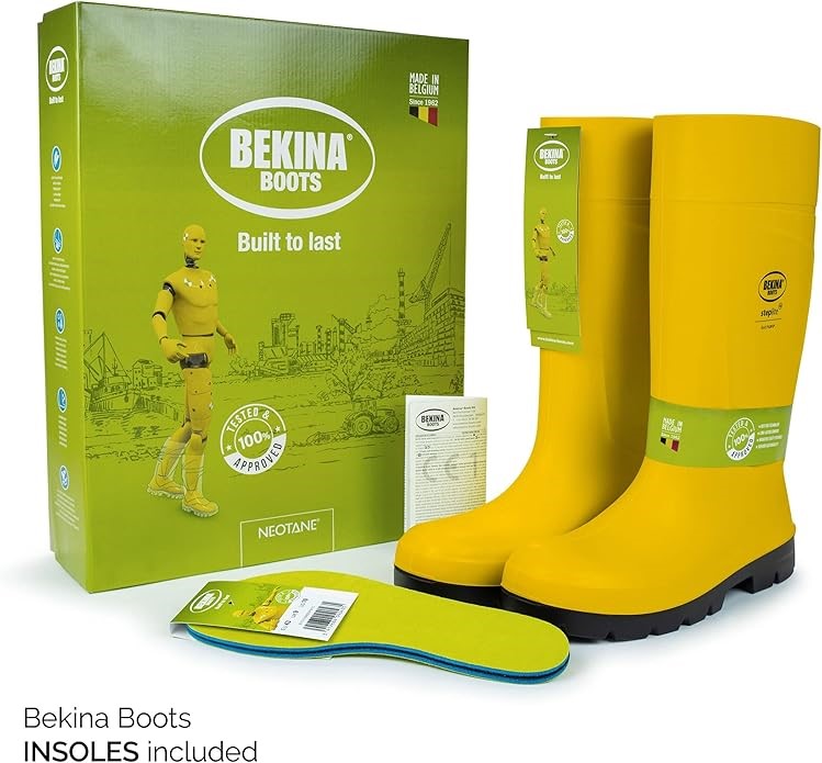 Bekina Steplite Easygrip S5 Geel-Zwart 3 / 6