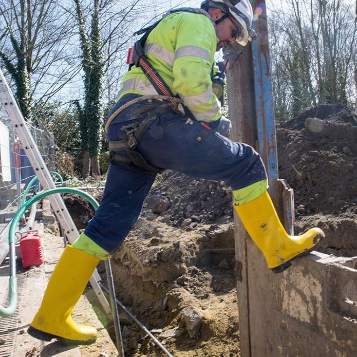 Bekina Steplite Easygrip S5 Geel-Zwart 4 / 6