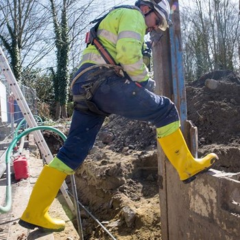 Bekina Steplite Easygrip S5 Geel-Zwart 4 / 6